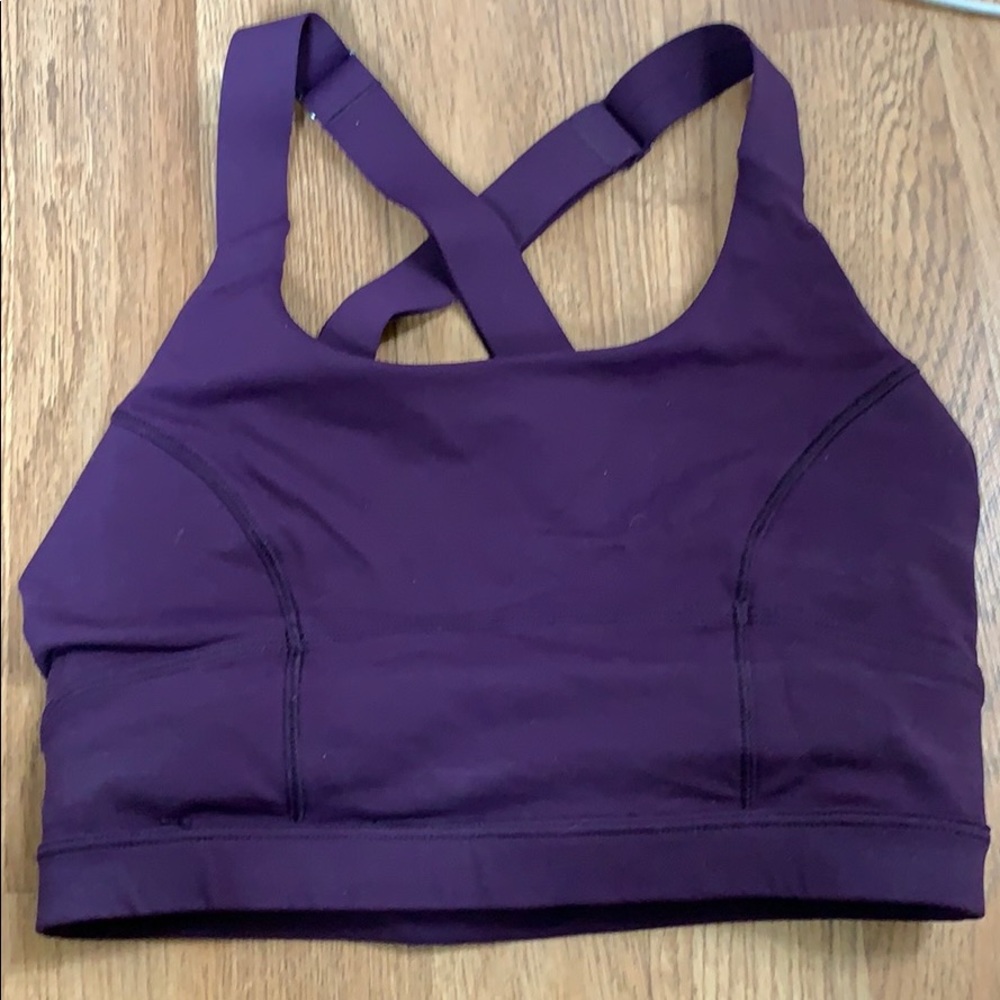 Lululemon purple sports bra
